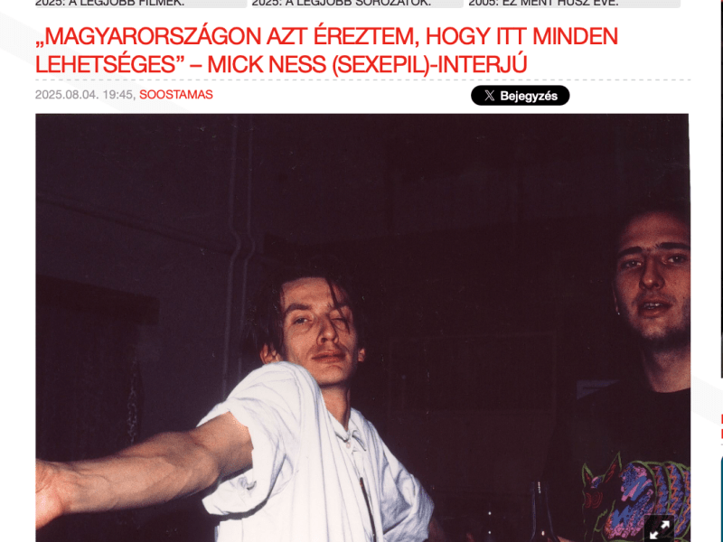 Mick Ness on&nbsp;SEXEPIL