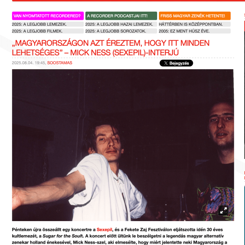 Mick Ness on&nbsp;SEXEPIL